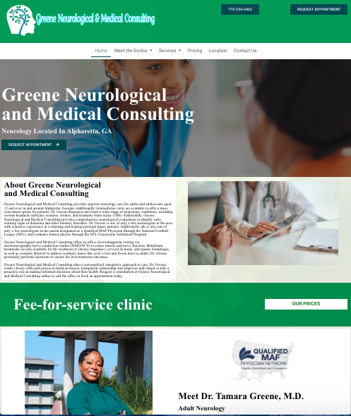 Greene Neurological Med