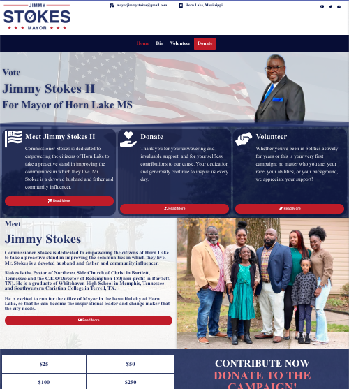 Jimmy Stokes for Mayor