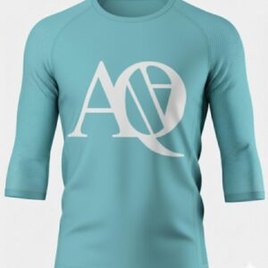 Aq Mid Sleeve workout Tee